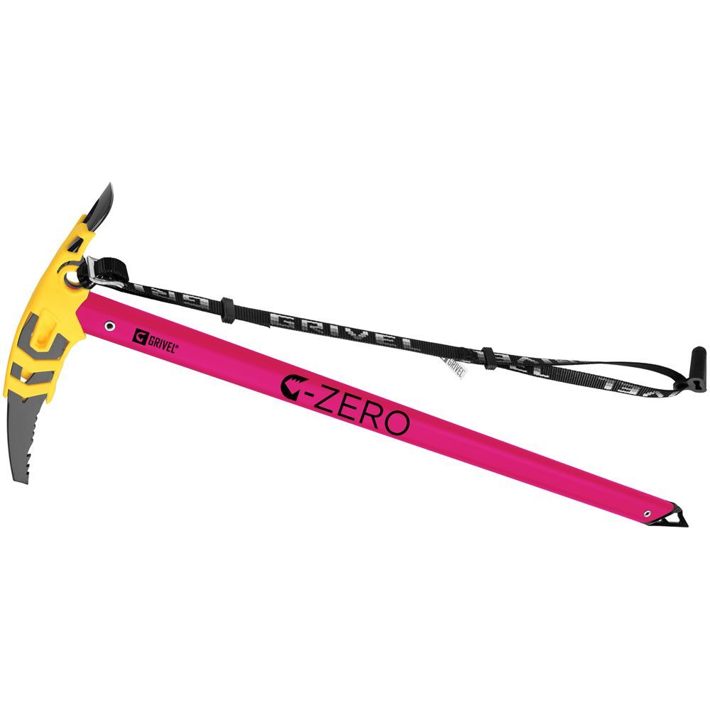 GRIVEL GZERO ICE AXE WITH LONG EVO LEASH