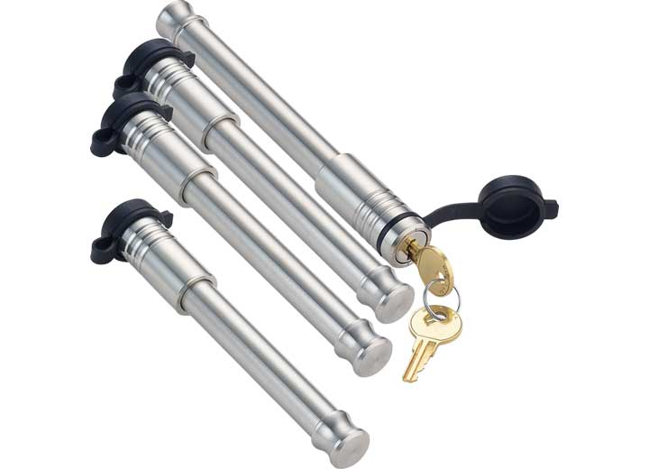 InfiniteRule Security 4 PK MIXED 3.0,KA,HITCH LOCKS FOR B&W 2IN & 2.5IN TOW & STOW 10K LB & 18K LB-W LOCK FOR 3.0IN REC