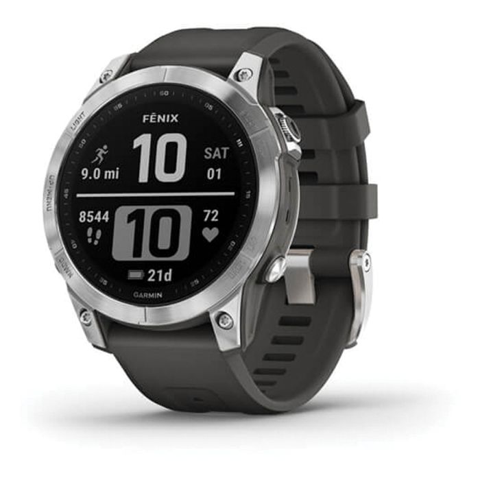 GARMIN FENIX 7 SILVER W GRAPHTE BAND