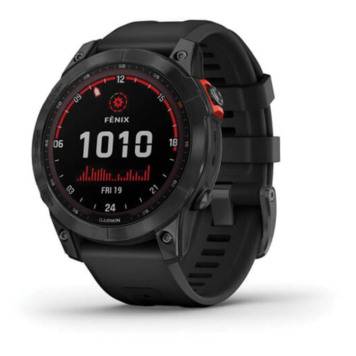 GARMIN FENIX 7X SOLAR GRAY W BLACK BAND