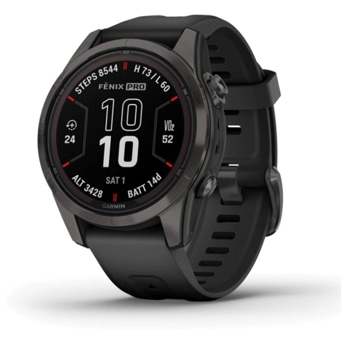 GARMIN FENIX 7S PRO SOLAR SAPPHIRE GREY/BLACK