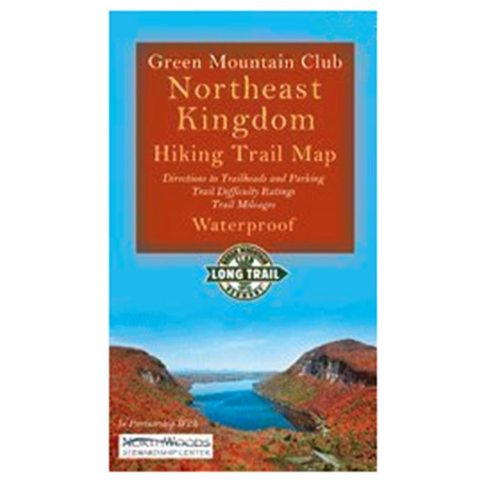 GREEN MOUNTAIN CLUB NORTHEAST KINGDOM HIKING TRAIL MAP