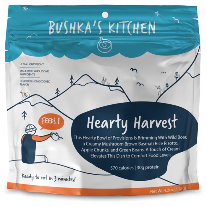 BUSHKAS KITCHEN HEARTY HARVEST WITH WILD BOAR