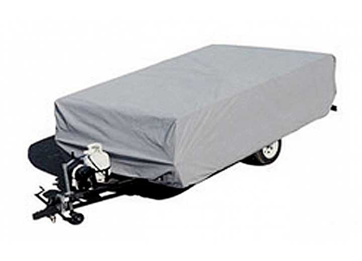 ADCO POLYPROPYLENE FOLDING TRAILER COVER - 16 FT, GRAY
