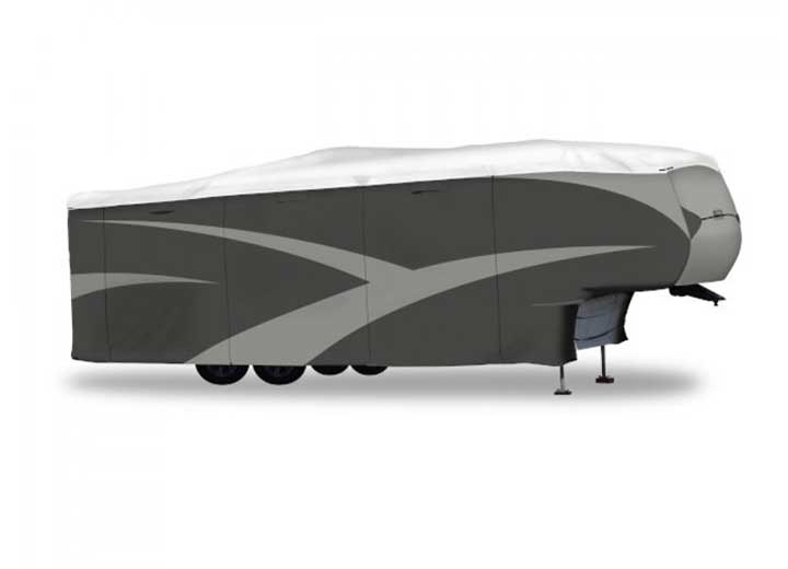 ADCO DESIGNER SERIES OLEFIN HD 5TH WHEEL COVER FITS 40 FT 1 IN - 43 FT GRAY