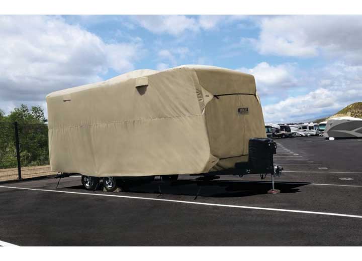 ADCO TRAVEL TRAILER STORAGE LOT COVER, 20 FT 1 IN - 22 FT