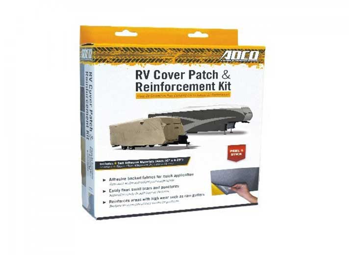 ADCO UNIVERSAL RV COVER PATCH & REINFORCEMENT REPAIR KIT
