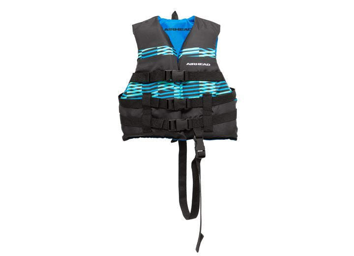 Airhead Sports Airhead Element Open Sided Child Life Jacket - Black/Aqua