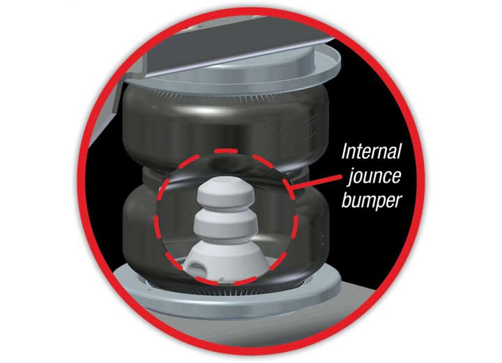 Air Lift Company 03-22 FORD E450 LOADLIFTER 5000 ULTIMATE AIR SPRING KIT W/INTERNAL JOUNCE BUMPER