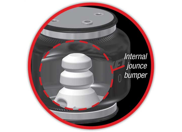 Air Lift Company 98-13 CHEVROLET EXPRESS 3500/4500 LOADLIFTER 5000 ULTIMATE AIR SPRING KIT W/INTERNAL JOUNCE BUMPER