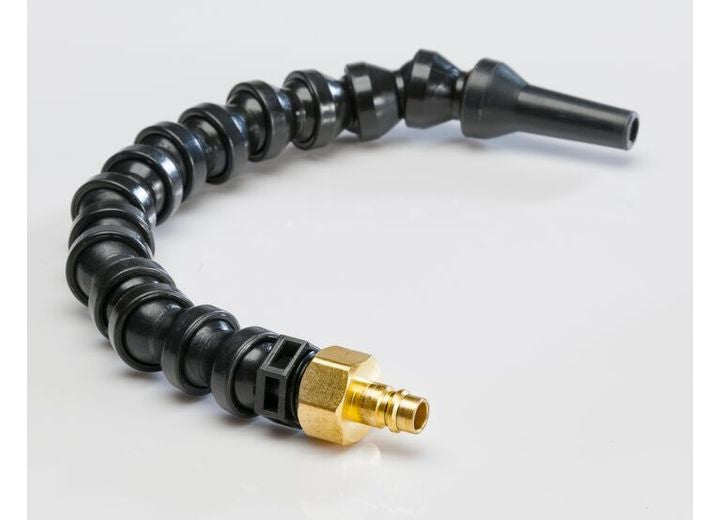 American Brass 14IN FLEXIBLE SPOUT, BLACK, FOR QUICK DISCONNECT VALVE - CARDED