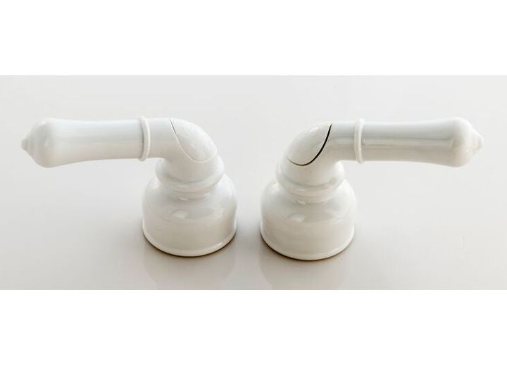 American Brass NON-METALLIC, HOT & COLD TEAPOT HANDLE, WHITE - BULK
