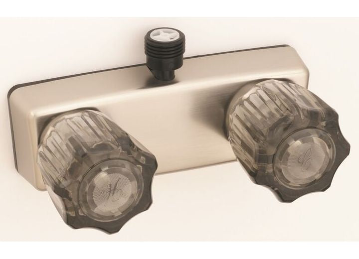 American Brass 4IN SHWR VLV W/ SMK HDLS NKL