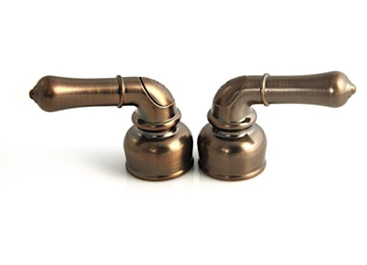 American Brass HOT & COLD ORB TEAPOT HDL PAIR F/ EMPIRE FAUCETS
