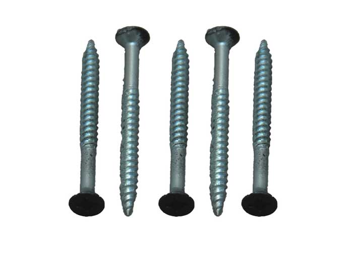 AP Products FLAT HEAD SQUARE RECESS SCREW BLACK 8 X 2 (25/CTN)