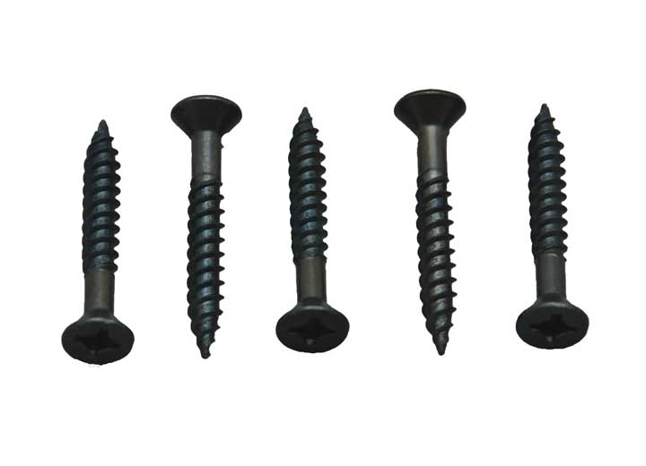 AP Products FLAT HEAD SQUARE RECESS SCREW ZINC 8 X 2 (50/CTN)