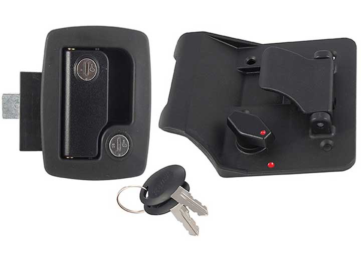 AP Products TRAVEL TRAILER LOCK, BLACK