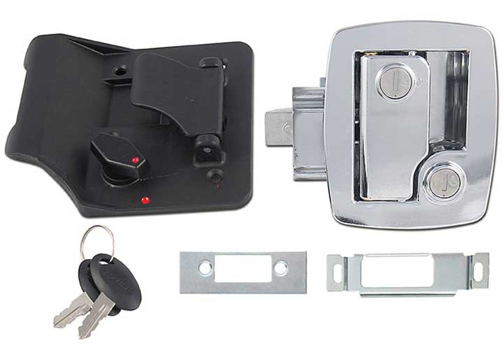 AP Products BAUER KEYD-A-LIKE TOWABLE LOCK W/KEYS - CHROME