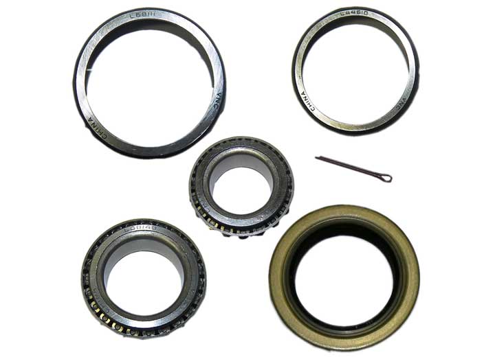 AP Products BEARING KIT FOR 7000LB AXLE (25580, 25520, 14125A, 14276, SEAL, & PIN)