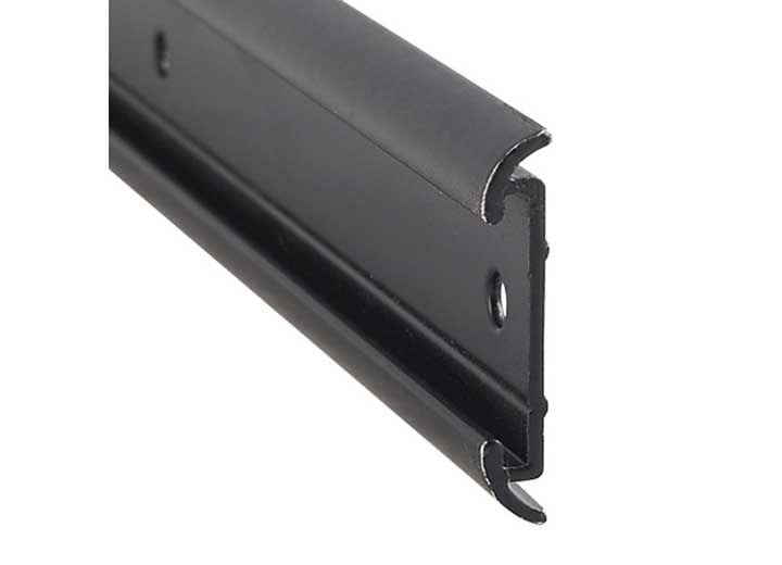 AP Products FLAT TRIM W/ INSERT- BLACK- 8 FT