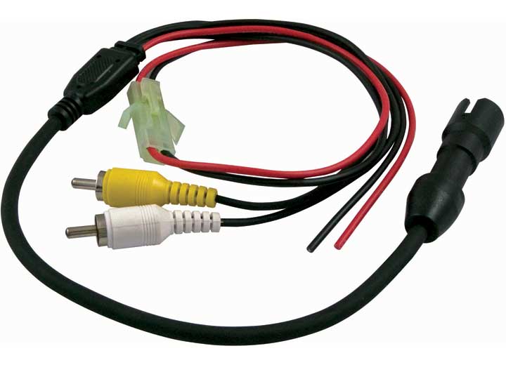 ASA Electronics/Advent Air/Voyager/Jensen RV-Marine/Polk/Klipsch ADAPTOR, CAM 4 PIN FEM TO RCA W/POWER