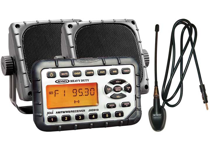 ASA Electronics/Advent Air/Voyager/Jensen RV-Marine/Polk/Klipsch RADIO, JHD910 RETAIL PACKAGE