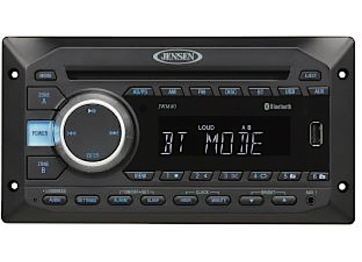 ASA Electronics/Advent Air/Voyager/Jensen RV-Marine/Polk/Klipsch DVD PLAYER WITH 2 SPEAKER ZONE
