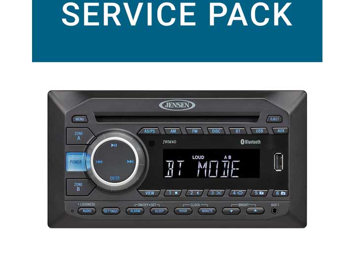 ASA Electronics/Advent Air/Voyager/Jensen RV-Marine/Polk/Klipsch JWM40, SERVICE PACK