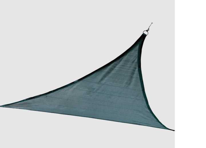 Arrow Storage Products SHADE SAIL TRIANGLE - HEAVYWEIGHT (ATTACHMENT POINT/POLE NOT INCLUDED) 12 X 12 FT SEA BLUE