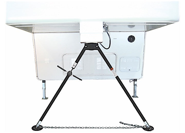 BAL RV Products BAL Deluxe Bipod King Pin Stabilizing Jack with Extension Legs