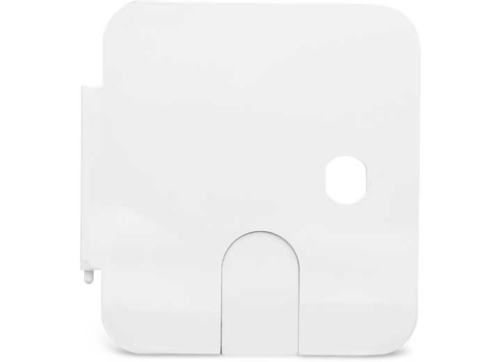 B&B Molders REPLACEMENT HATCH DOOR, 6.5X6 WITH A VERMIN DOOR, POLAR WHITE