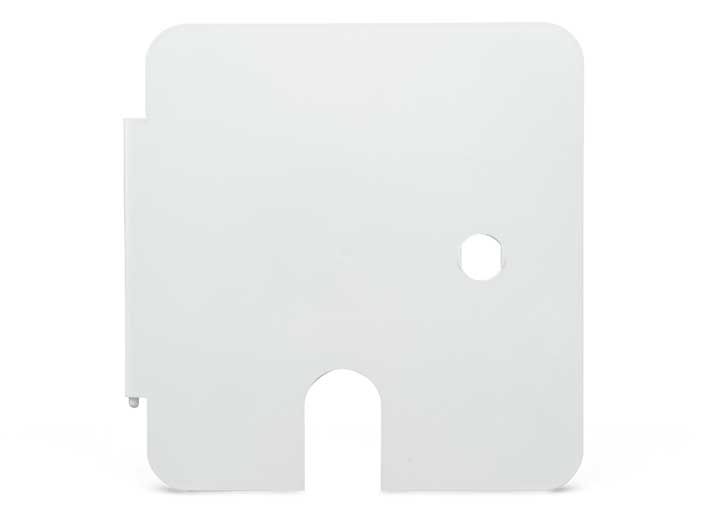B&B Molders REPLACEMENT HATCH DOOR, 8.5X8 WITH A VERMIN DOOR, POLAR WHITE
