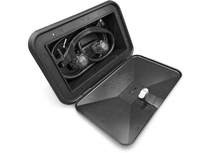 B&B Molders EXTERIOR SHOWER, BLACK