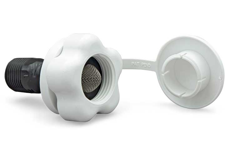 B&B Molders REPLACEMENT PLASTIC CHECK VALVE, POLAR WHITE