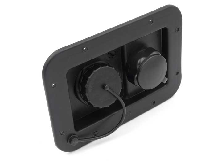 B&B Molders CITY/GRAVITY DISH, PLASTIC CHECK VALVE, BLACK