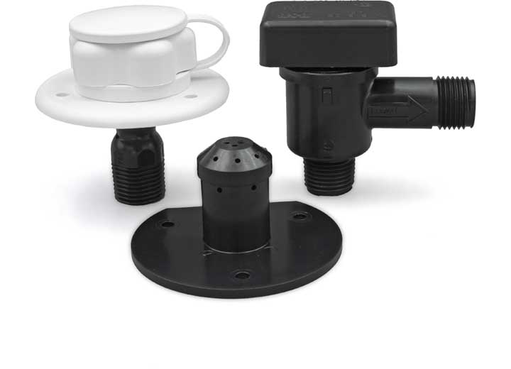 B&B Molders THE FLUSHER WITH A PLASTIC CHECK VALVE