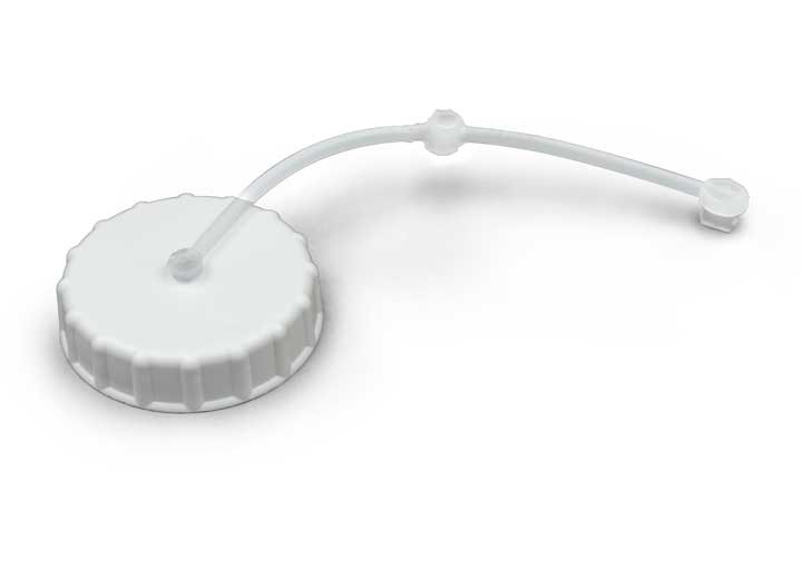 B&B Molders GRAVITY WATER FILL CAP/STRAP, POLAR WHITE