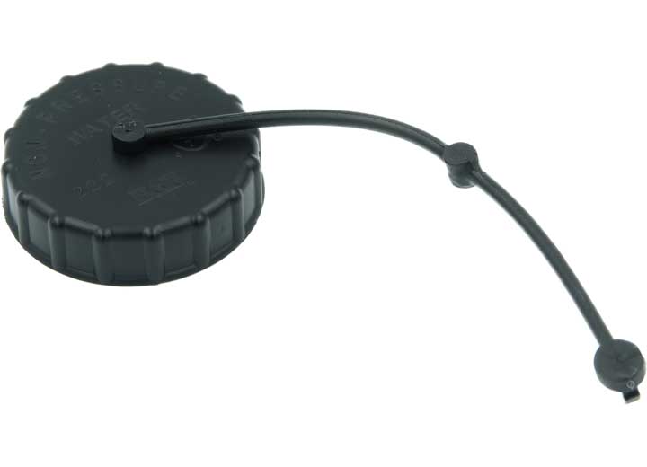 B&B Molders GRAVITY WATER FILL CAP/STRAP, BLACK
