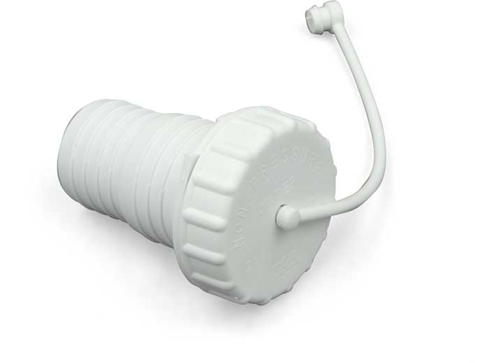 B&B Molders GRAVITY WATER FILL CAP/STRAP/SPOUT, POLAR WHITE