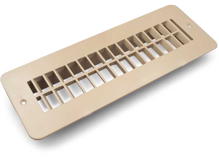 B&B Molders FLOOR REGISTER, 2X10, NO DAMPER, TAN