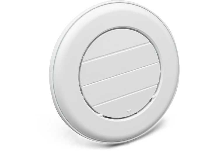 B&B Molders COOLVENT ADJUSTABLE CEILING VENT, .25 FLANGE, POLAR WHITE