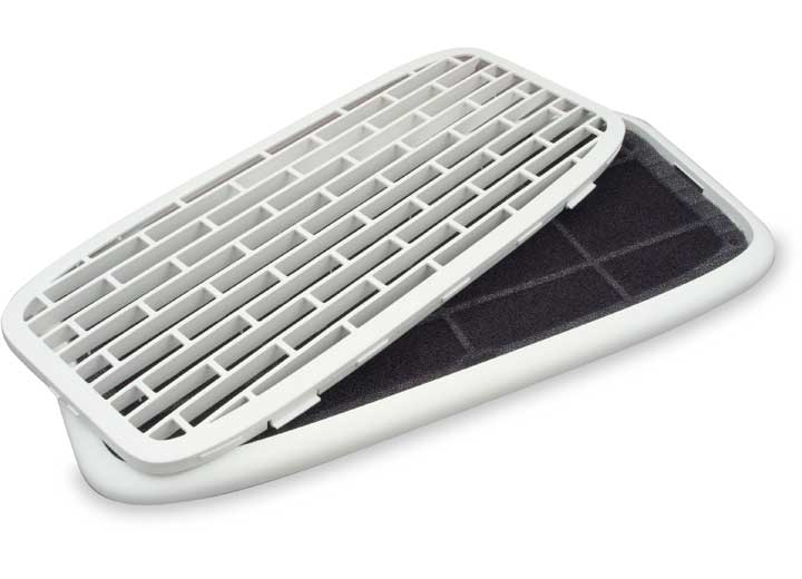B&B Molders RETURN AIR GRILL, POLAR WHITE