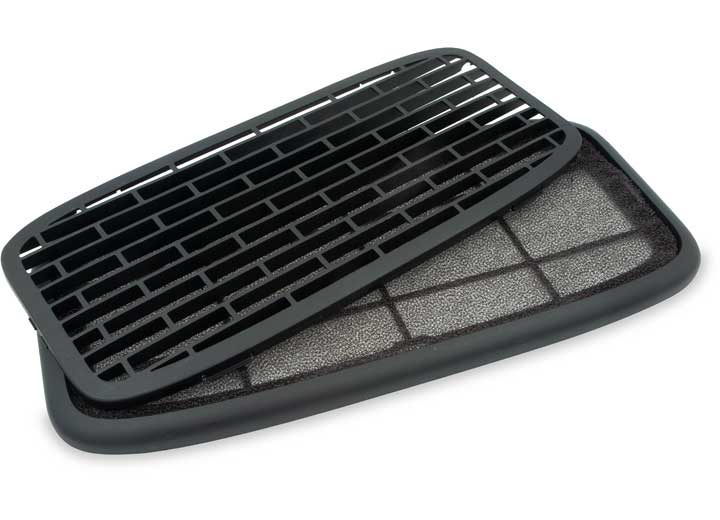 B&B Molders RETURN AIR GRILL, BLACK