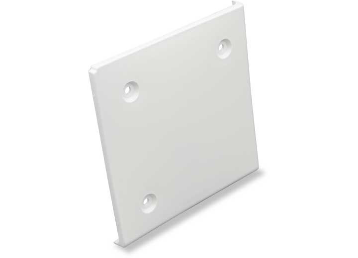 B&B Molders 4-1/2IN SQUARE SLIDE-OUT CAP, POLAR WHITE