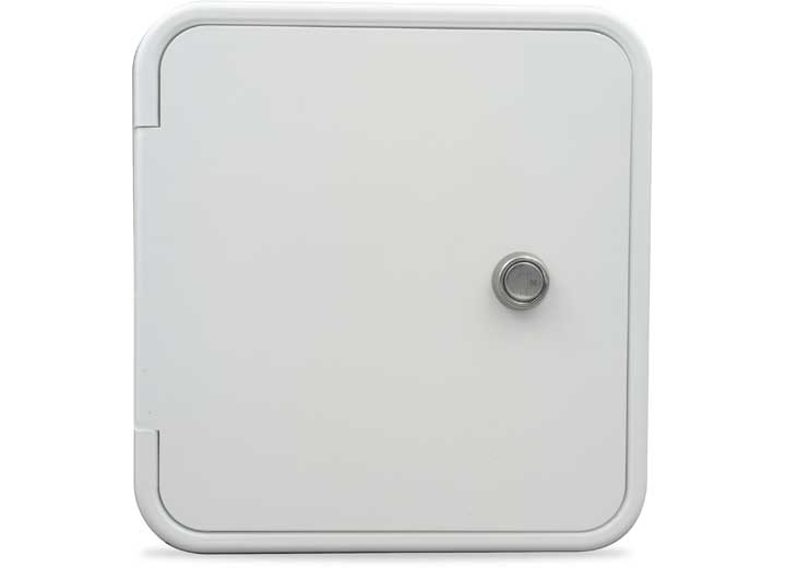 B&B Molders MULTI-PURPOSE HATCH W/O BACK, KEY LOCK, POLAR WHITE