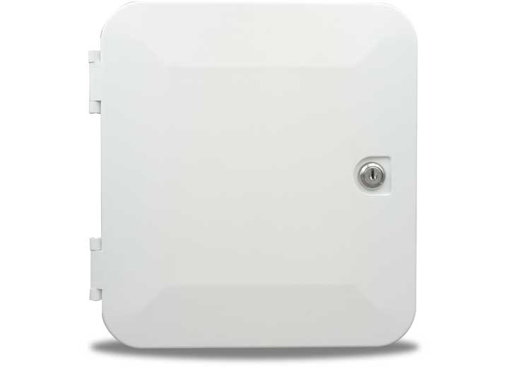 B&B Molders MULTI-PURPOSE ACCESS HATCH, KEY LOCK, POLAR WHITE