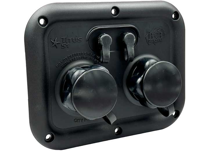 B&B Molders TITUS S1 H2O SYSTEM, BLACK