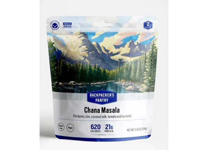 Backpacker's Pantry CHANA MASALA, 2-SERVE (6 POUCHES)
