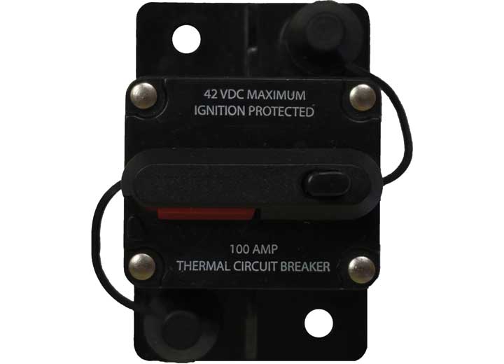 Battery Doctor MANUAL RESET CIRCUIT BREAKERS - 100 AMP (W/ TERMINAL COVERS)-EACH