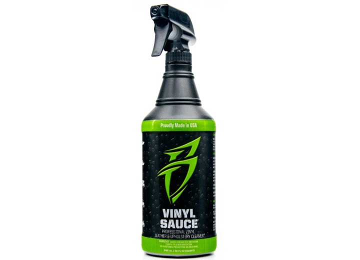 Bling Sauce VINYL SAUCE 20 OZ SPRAY BOTTLE ENVIRONMENTALLY FRIENDLY VINYL AND LEATHER CLEANER